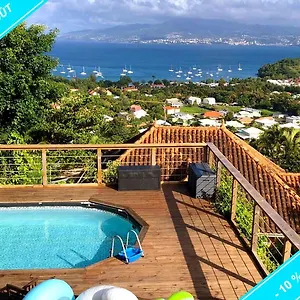 F3 Piscine Vue Et Montagne Pelee Anse A L'ane Appartement Les Trois-Ilets